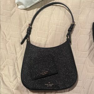 Kate Spade Sparkling Black Shoulder Bag